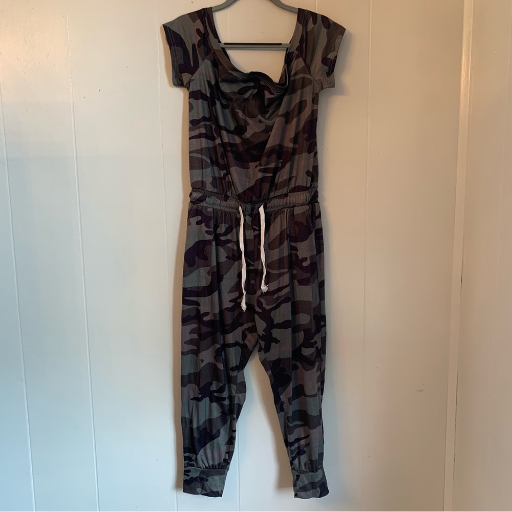 Camouflage jumpsuit